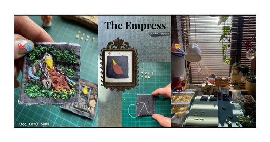 The Empress: Where Creativity Blooms | Tiny Tarot Art Series