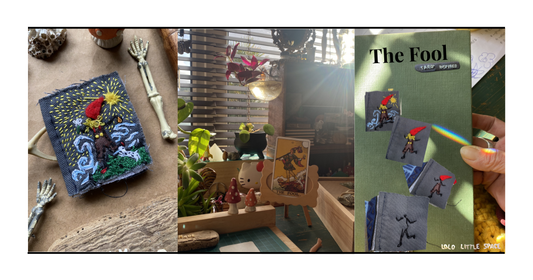 The Fool: Where the Journey Begins | Tiny Tarot Art Series