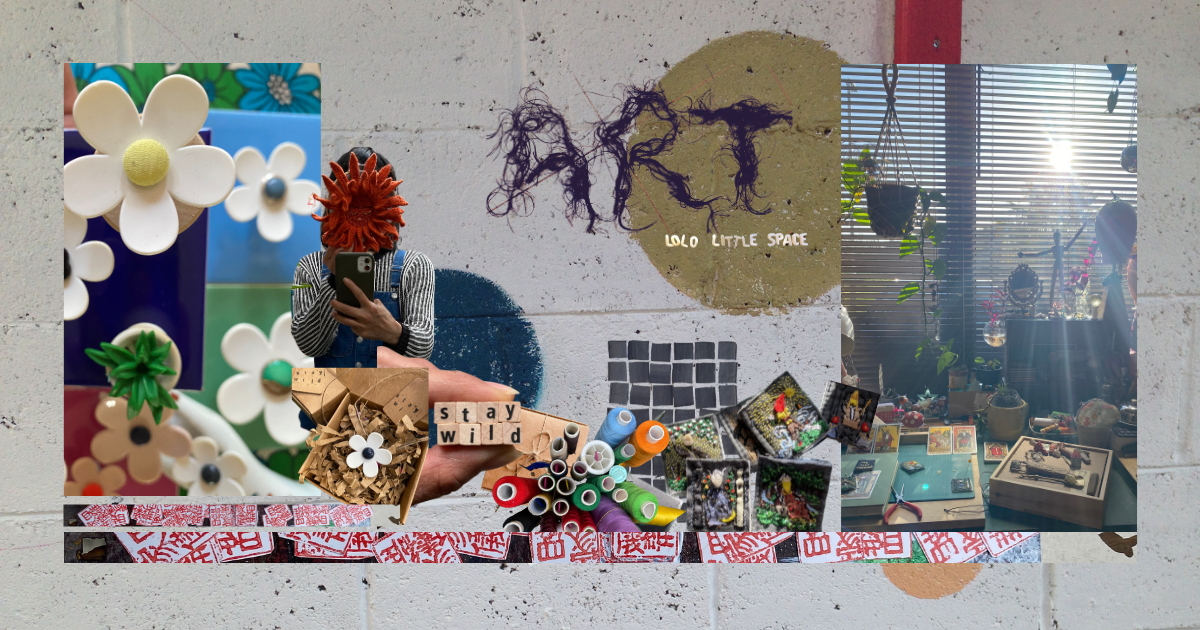 LOLO LITTLE SPACE - Handmade jewelry, upcycled art, and tarot embroidery on reclaimed fabric