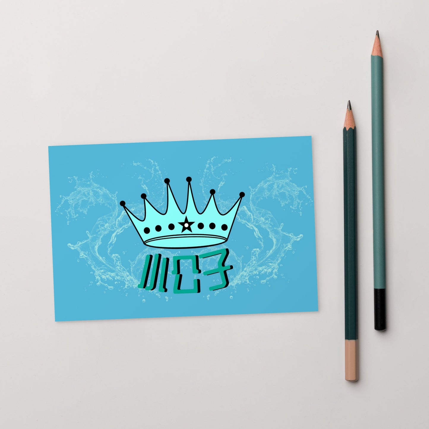 Cantonese flat card with 小公子 meaning Little Prince